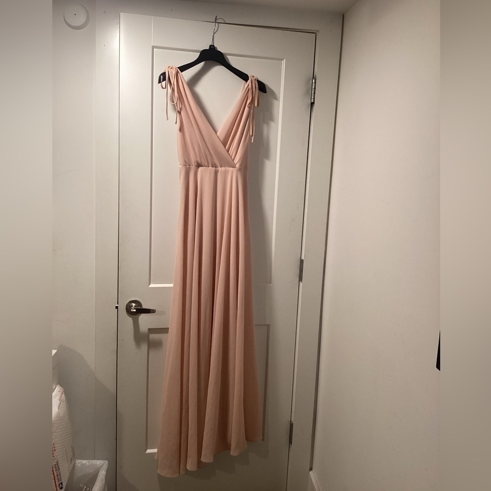 NWT Lulus Dance the Night Away Size S Blush Dress - Picture 3 of 10